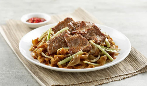 Wok Fried Ho Fun with Angus Beef