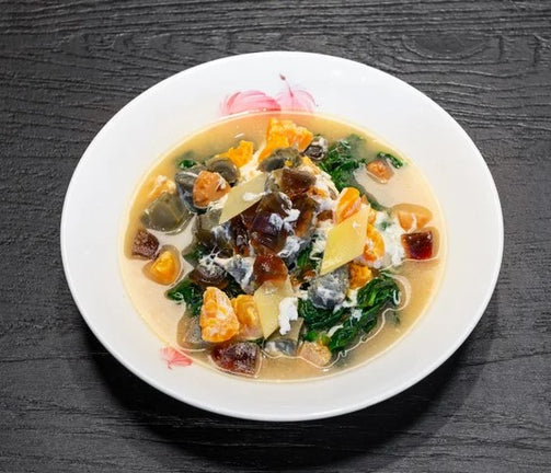 Spinach with Superior Stock