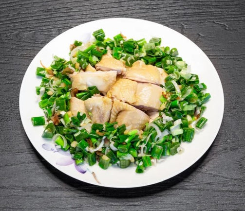 Boiled french chicken