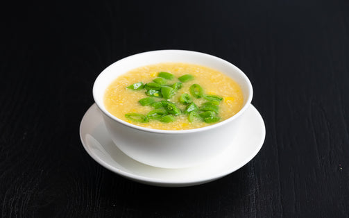 Vegetarian sweetcorn soup